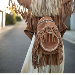 Buffalo Girl Suede Backpack